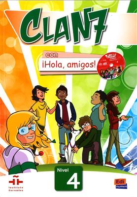 خرید کتاب اسپانیایی Clan 7 con ¡Hola