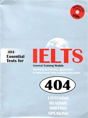 خرید کتاب انگليسی 404Essential Test For IELTS General+CD