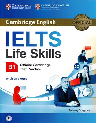 خرید کتاب انگليسی Cambridge English IELTS Life Skills B1+CD